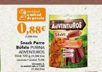 Gadis Snack Perro Búfalo Purina Adventuros oferta