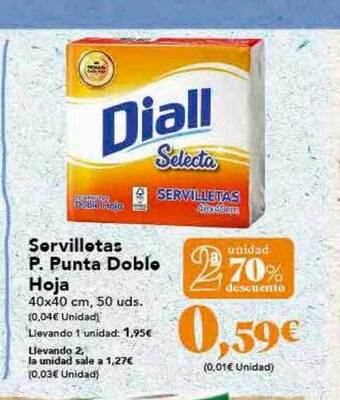 Gadis Servilletas P. Punta Doble Hoja oferta