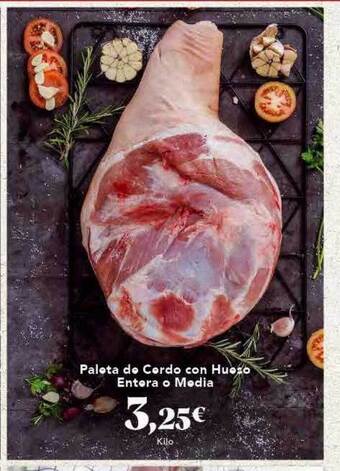 Gadis Paleta De Cerdo Con Hueso Entera O Media oferta