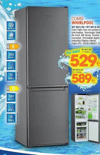 Master Cadena Combi Whirlpool oferta