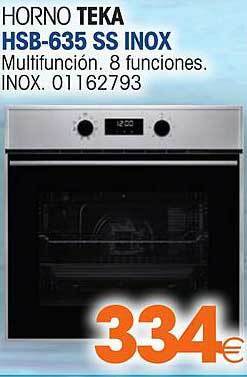 Master Cadena Horno Teka oferta