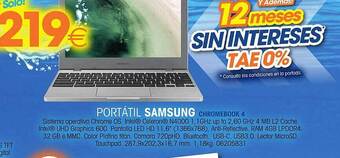 Master Cadena Portátil Samsung Chromebook 4 oferta