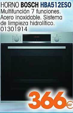 Master Cadena Horno Bosch oferta