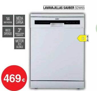 Milar Lavavajillas Sauber oferta