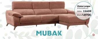 Mubak Chaise Longue oferta