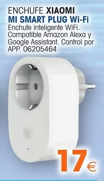 Master Cadena Xiaomi Enhufe Mi Smart Plug Wi-Fi oferta