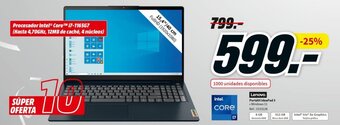 MediaMarkt Lenovo Portátil IdeaPad 3 oferta