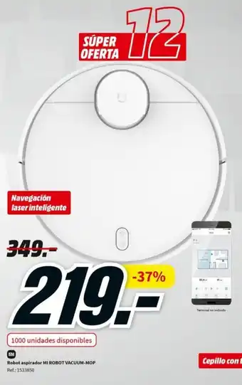 MediaMarkt Mi Robot Vacuum-Mop Robot Aspirador oferta