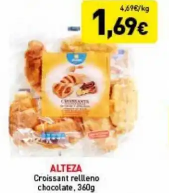 Hiperber Alteza Croissant Relleno Chocolate, 360 g oferta