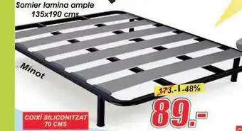 Hipo Gegant Somier Lamina Ample 135x190 Cms oferta