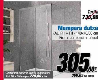 Ferrolan Mampara Dutxa oferta