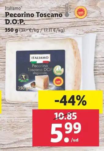 Lidl Italiamo Pecorino Toscano D.O.P. 350g oferta