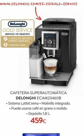 Tien 21 Cafetera superautomática delonghi ecam23460b oferta