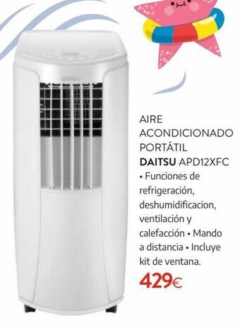 Tien 21 Aire acondicionado portátil daitsu apd12xfc oferta