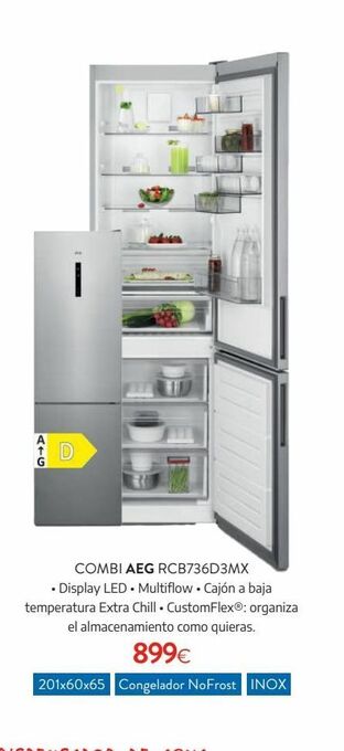 Tien 21 Combi aeg rcb736d3mx oferta