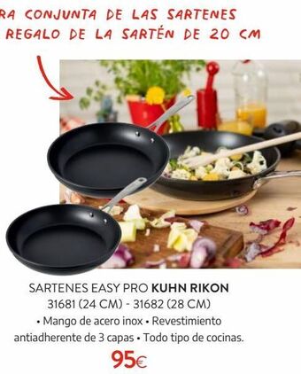 Tien 21 Sartenes easy pro kuhn rikon oferta