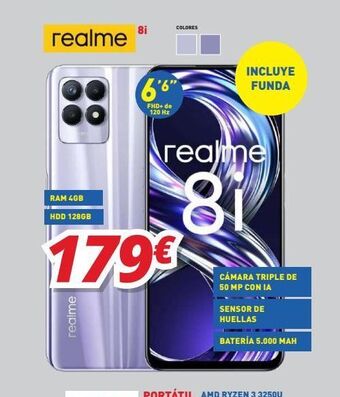 Mi electro Realme 8i oferta