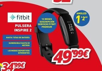Mi electro Fitbit pulsera inspire 2 oferta