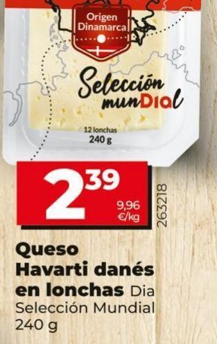 Maxi Dia Queso havarti dia oferta