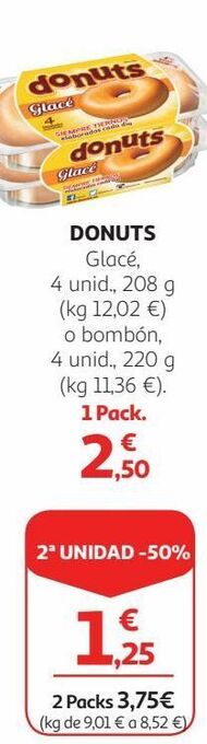 Alcampo Donuts oferta