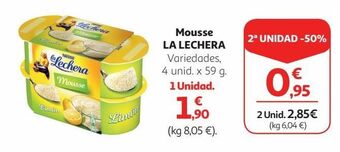 Alcampo Mousse la lechera oferta