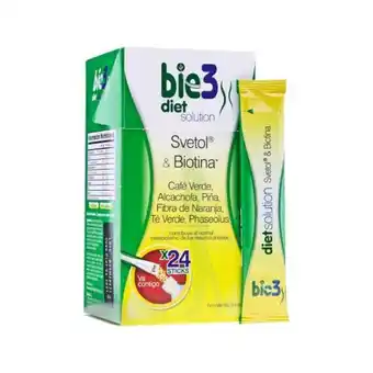 Promofarma Bie3 diet solution svetol y biotina 24 sticks oferta