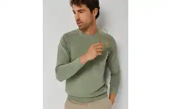Roberto Verino Jersey algodón tintado caqui claro oferta