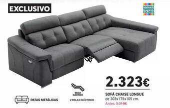Sofá Chaise Longue