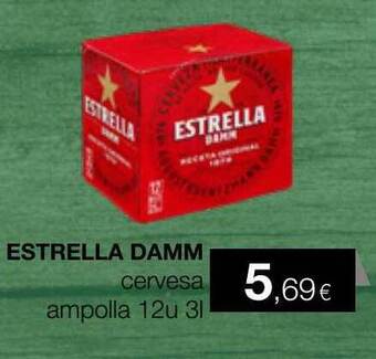 Plusfresc Estrella Damm Cervesa Ampolla oferta