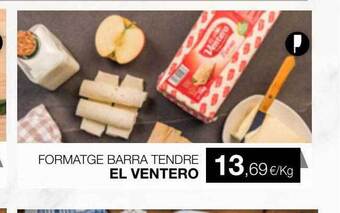 Plusfresc Formatge Barra Tendre El Ventero oferta