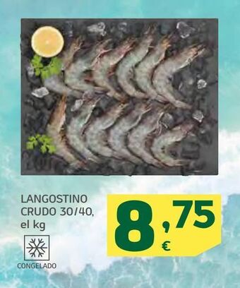 HiperDino Langostino crudo oferta