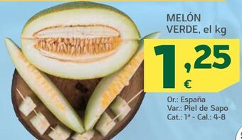 HiperDino Melón verde oferta