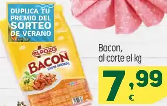HiperDino El pozo bacon al corte oferta