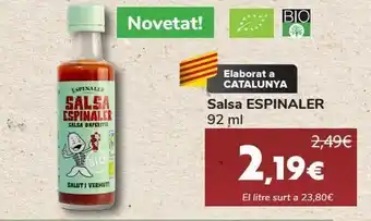 Carrefour Salsa espinaler oferta