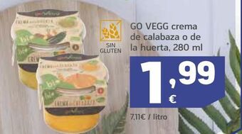 HiperDino Go vegg crema de calabaza o de la huerta oferta