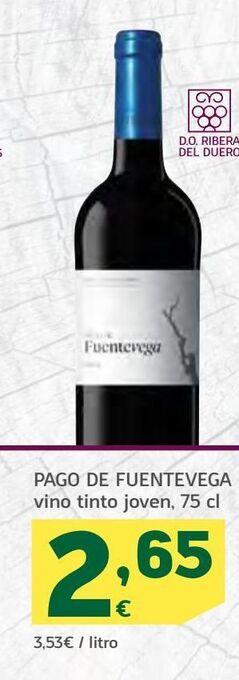 HiperDino Pago de fuentevega vino tinto joven oferta