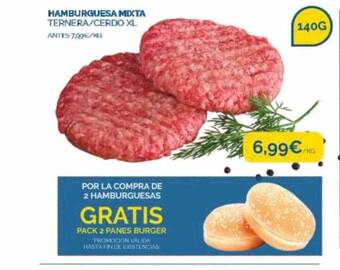 Supermercados La Despensa Hamburguesa Mixta Ternera Cerdo Xl oferta
