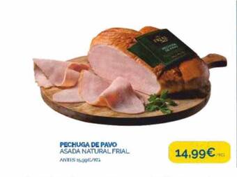 Supermercados La Despensa Pechuga De Pavo Asada Natural Frial oferta
