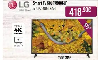 MR Micro Lg Smart Tv 50up75006lf oferta