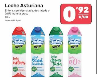 AhorraMas Leche asturiana oferta