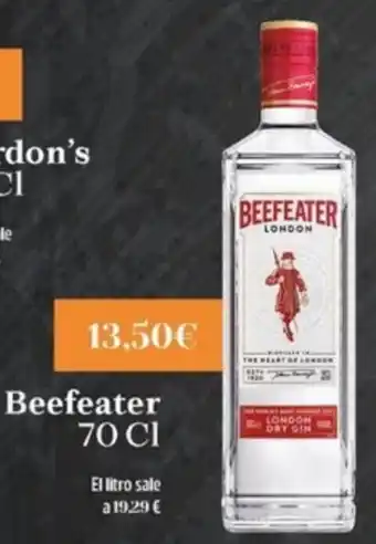 Maskom Supermercados Beefeater 70 cl oferta