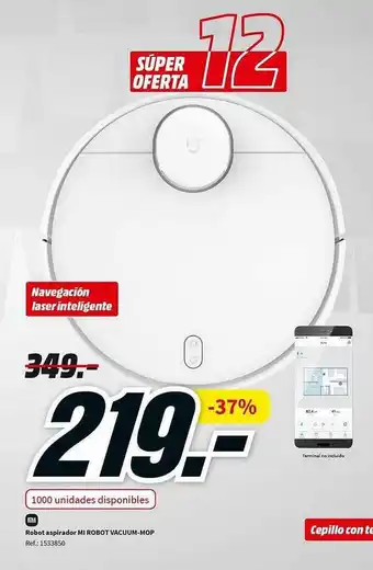 MediaMarkt Mi Robot Aspirador Mi Robot Vacuum-mop oferta