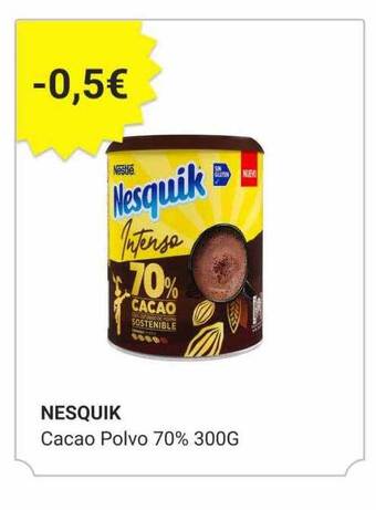 Consum Nesquik oferta
