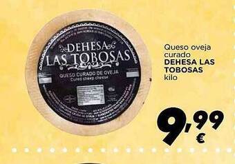 Supermercados Piedra Queso Oveja Curado Dehesa Las Tobosas oferta