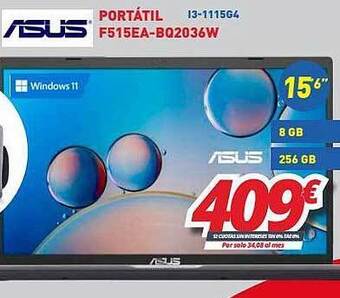 Mi electro Asus Portátil F515ea-bq2036w oferta