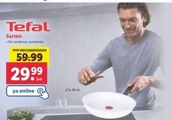 Lidl Sartén tefal oferta