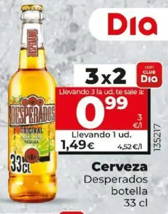 Dia Desperados Cerveza botella 33 cl 1 ud. oferta