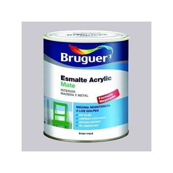 Bricolaje Soriano Esmalte acrilico mate bruguer - 1760 beige nepal-750ml oferta