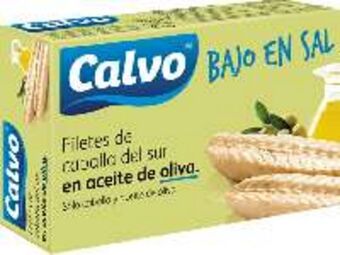 FROIZ Filetes de caballa calvo en aceite de oliva bajo en sal 82 g oferta