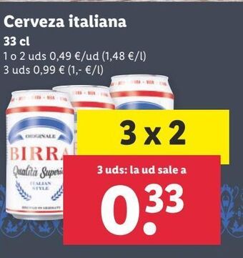 Lidl Cerveza oferta